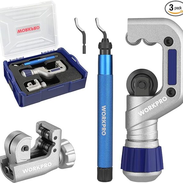 WORKPRO 3 Pieces Tubing Cutter Set