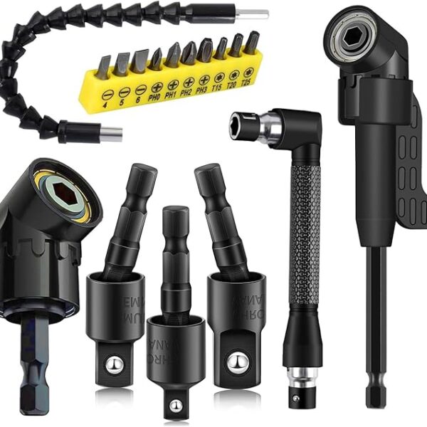 17Pcs Flexible Drill Bit Extension