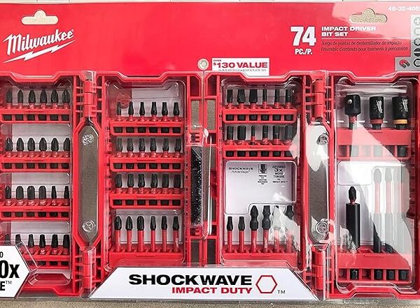 Milwaukee Shockwave Impact Driver Bit Set (74 Piece)